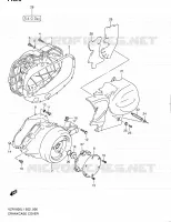 CARTER pour Suzuki INTRUDER 1800 2012