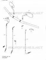 GUIDON (VZR1800L1 E24) pour Suzuki INTRUDER 1800 2012