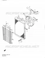 RADIATEUR pour Suzuki INTRUDER 1800 2012