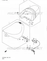 SELLE (VZR1800ZL1 E02) pour Suzuki INTRUDER 1800 2012