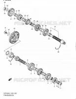 TRANSMISSION pour Suzuki INTRUDER 1800 2012