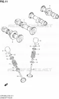 ARBRE A CAMES   VALVE pour Suzuki INTRUDER 1800 2012