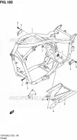 CADRE pour Suzuki INTRUDER 1800 2012