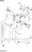 DURITE DE RADIATEUR pour Suzuki INTRUDER 1800 2012