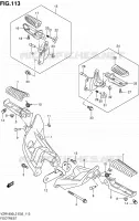 REPOSE PIED pour Suzuki INTRUDER 1800 2012