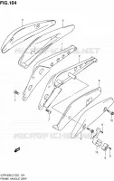 SUPPORT ARRIERE (VZR1800L2 E24) pour Suzuki INTRUDER 1800 2012