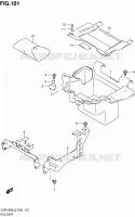 SUPPORT pour Suzuki INTRUDER 1800 2012
