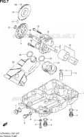CARTER INFERIEUR   POMPE A HUILE pour Suzuki INTRUDER 1800 2014