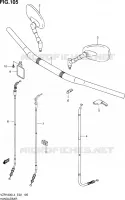 GUIDON pour Suzuki INTRUDER 1800 2014