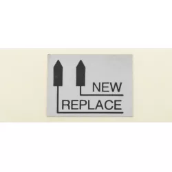 LABEL, CHAIN WEAR INDICATOR