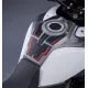 DISCONTINUE<br />Tank pad, black/red